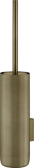 Blomus Wall Mounted Toilet Brush   49 Cm Ø 8,5 Cm   Modo Rof   Brass   Gold   Ø 8.5CM