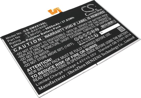 Batteri til Samsung SM-X816N etc Batteri til Samsung SM-X816N etc