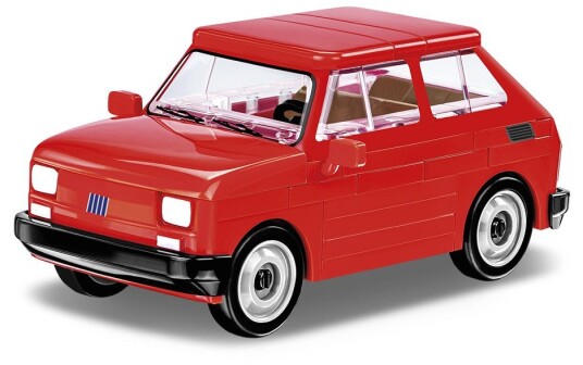 Cobi Youngtimer Fiat 126p Modellbil 1:35 Byggeleker