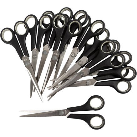 Diverse Barnesaks L: 17 cm høyre & venstre 12 stk 1 pk