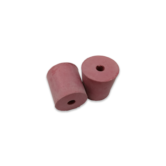 Gummipropp til glassballong Konisk 30mm x 27mm. 8mm hull