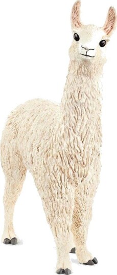 Schleich Llama Plastfigur - Dyr - Hvit