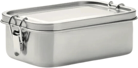 Nichba Design Lunch Box Small Silver ONE SIZE