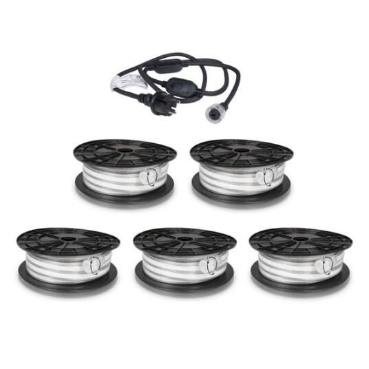 Agge LED Stripe COB 230V 1500 lm/m 10 m 5 stk Med Strømkabel