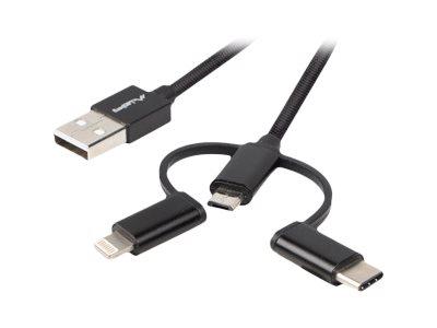 LANBERG Lightning-adapter - Lightning / USB 2.0 - 1 m LANBERG Lightning-adapter - Lightning / USB 2.0 - 1 m