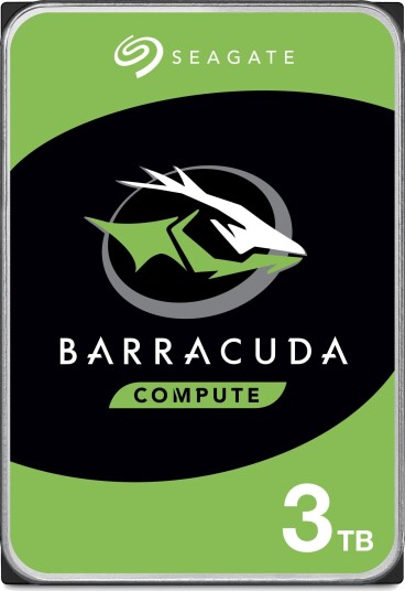 Seagate BarraCuda 3.5" Intern Harddisk SATA III 3TB Seagate BarraCuda 3.5" Intern Harddisk SATA III 3TB