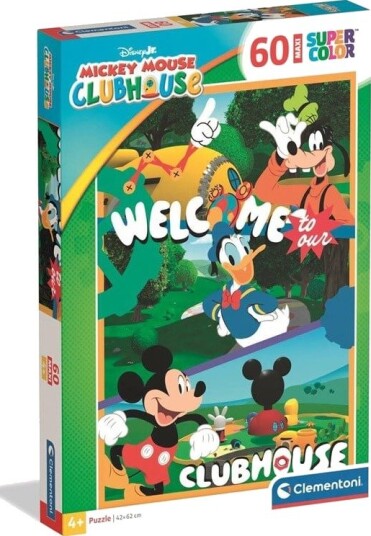 Clementoni Puzzle Maxi Mickey Mouse Club House 2026 60 pieces 2D Puslespill