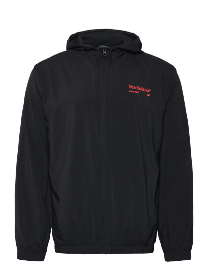 New Balance Reimagined Woven Graphic Jacket - Black - S