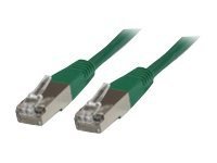 MicroConnect - Nettverkskabel - RJ-45 (hann) til RJ-45 (hann) - 1 m - FTP - CAT 6 - grønn