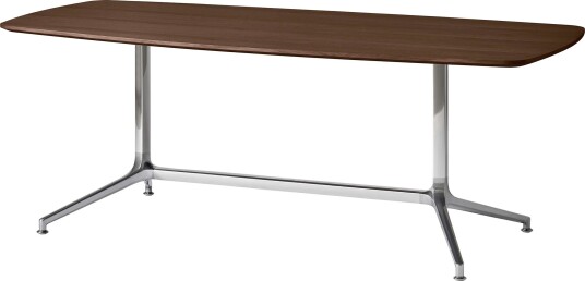 436 Swivel Bord Liten Dark Oak