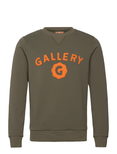 Mos Mosh Gallery Mmgbridge Sweat Khaki green XL