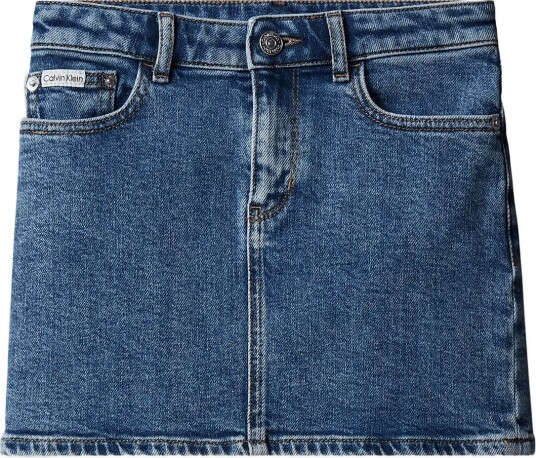 Calvin Klein Hero Denim Skirt Beckford Blue Blue 140 x 10
