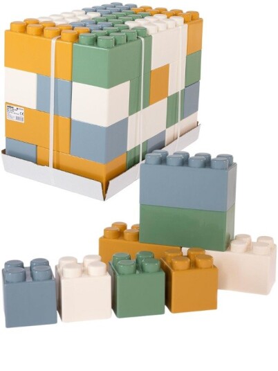 Wader XXL Store klosser i dempede farger 45 stk Wader XXL Store klosser i dempede farger 45 stk