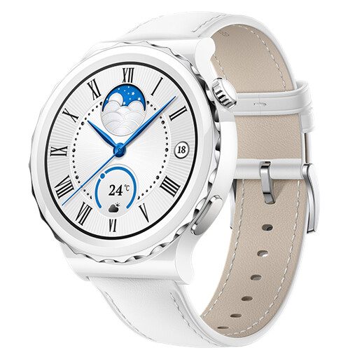 Huawei GT 3 Pro Classic Smartklokke 43mm Hvit