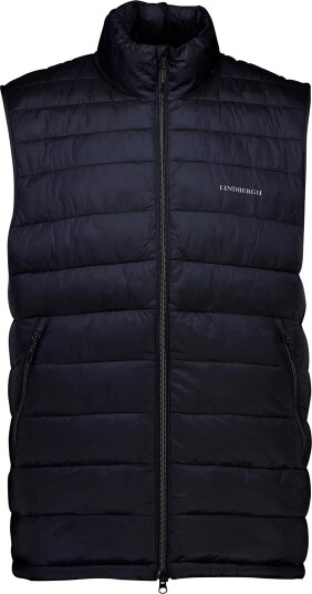 Lindbergh Light Weight Puffer Vest Black M