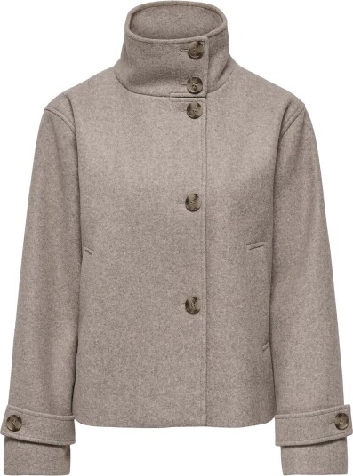 ONLY Onlvela High Neck Jacket Otw MOCHA MERINGUE M