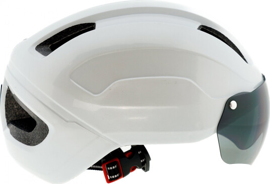 SkateFlash Sykkelhjelm med LED-lys, 58-61 cm - Hvit SkateFlash Sykkelhjelm med LED-lys, 58-61 cm - Hvit