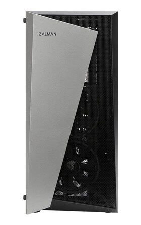 Zalman S4 Plus Miditower Kabinett - Svart - Støtter ATX, Micro-ATX, Mini-ITX Zalman S4 Plus Miditower Kabinett - Svart - Støtter ATX, Micro-ATX, Mini-ITX