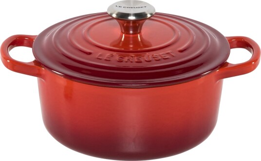 Le Creuset Signature Gryte 18 cm Kirseb??rr??d Le Creuset Signature Gryte 18 cm Kirseb??rr??d