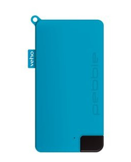 Veho Pebble Pokket - Strømbank - 1000 Mah - 37 Wh - 1 A (24 Pin Usb-C) - Blå