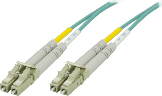DELTACO OM3 fiber cable LC - LC duplex multimode 50/125 6m DELTACO OM3 fiber cable LC - LC duplex multimode 50/125 6m