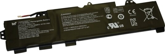Bti Batteri Til Bærbar Pc Litiumpolymer 4-Cellers 4850 Mah TT03XL-BTI