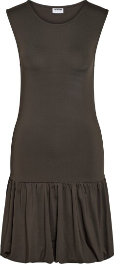 NOISY MAY Nmvikka S/L Bubble Short Dress Jrs Brown XS