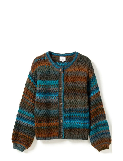 Noella Kae Knit Cardigan - Multi/patterned - XS/S Noella Kae Knit Cardigan - Multi/patterned - XS/S
