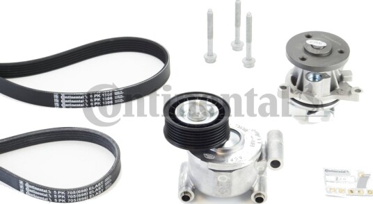 Vannpumpe + kileremsett CONTITECH 6PK1306WP2 Vannpumpe + kileremsett CONTITECH 6PK1306WP2