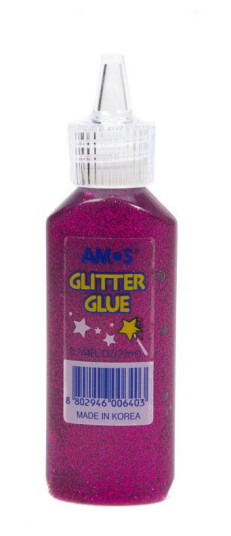Amos Glitterlim Rosa