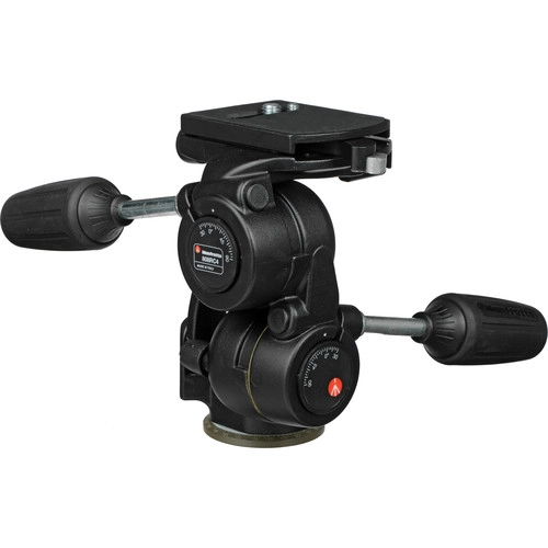 Manfrotto 808RC4 Treveishode Aluminium med Hurtigfeste for Stativ