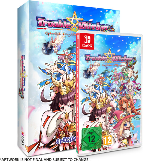 Trouble Witches Final Episode 1: Daughters of Amalgam Limited Edition Nintendo Switch Spill
