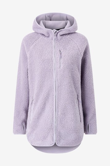 Bagheera Jakke Comfy Hood Jacket Women Lilla Bagheera Jakke Comfy Hood Jacket Women Lilla