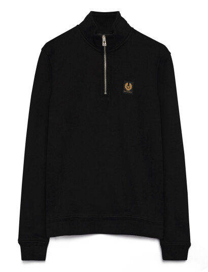 Belstaff Belstaff Quarter Zip Sweatshirt - Black - S