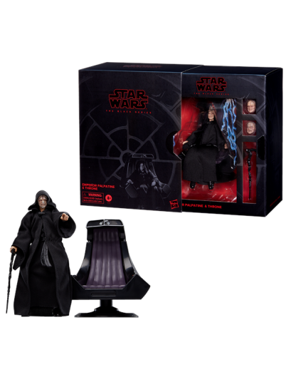 Star Wars The Black Series Emperor Palpatine & Throne 15 cm