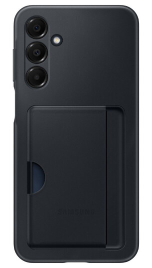 Samsung Galaxy A16 5G Baksidedeksel med Kortlomme, Svart Samsung Galaxy A16 5G Baksidedeksel med Kortlomme, Svart
