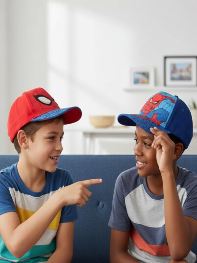 Marvel Spider Man Caps 2 Pakk Flerfarget Marvel Spider Man Caps 2 Pakk Flerfarget