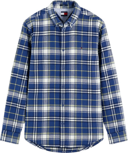 Tommy Jeans Tjm Reg Flannel Check Shirt Ext Navy XL