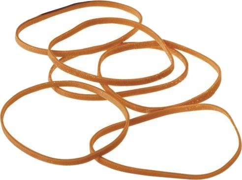 Gummibånd Nr. 16 60X1,5Mm Natur 500G Gummibånd Nr. 16 60X1,5Mm Natur 500G