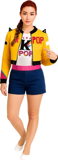 Fiestas Guirca K-pop Star Nova Kostyme X-Small 78783