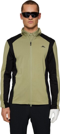 J.lindeberg Banks Mid Layer Oil Green Xl Treningstrøyer J.lindeberg Banks Mid Layer Oil Green Xl Treningstrøyer