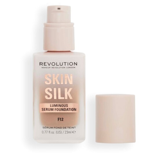 Makeup Revolution Skin Silk Serum Foundation F12 Makeup Revolution Skin Silk Serum Foundation F12