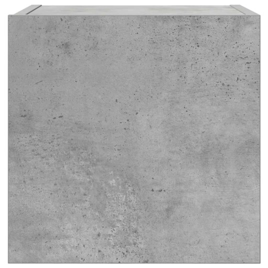vidaXL Vegghengte TV-benker 2 stk betonggrå 30,5x30x30 cm