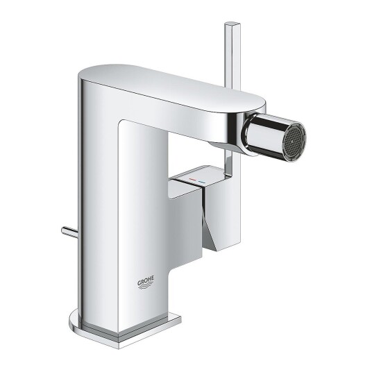 Grohe Plus bidébatteri Med bunnventil, Krom