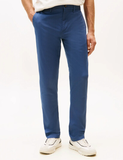 Tommy Hilfiger Bleecker Printed Structure Chino - Blue - 34 x 34 Tommy Hilfiger Bleecker Printed Structure Chino - Blue - 34 x 34
