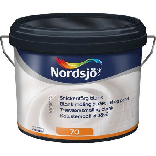 NORDSJØ ORIGINAL DØR/LIST BLANK BW 2.5L NORDSJØ ORIGINAL DØR/LIST BLANK BW 2.5L