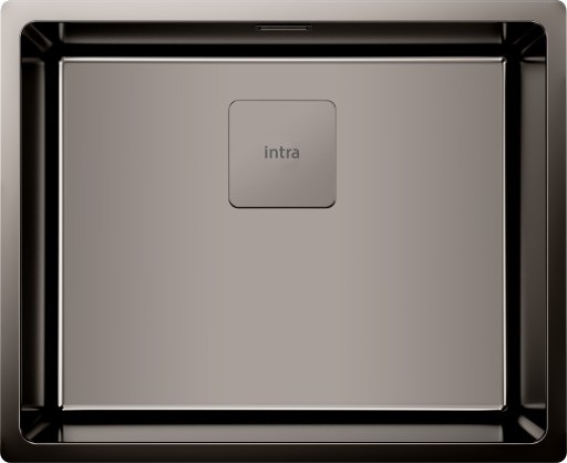Intra Juvel Flexlinea kjøkkenvask i titan black chrome 500x400x200 mm Intra Juvel Flexlinea kjøkkenvask i titan black chrome 500x400x200 mm