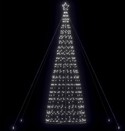  LED Juletre 1534 LEDs Kald Hvit 503 cm