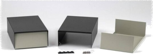 Hammond Electronics 1454G Instrumentskap 64 X 152 X 51 Stålgrå Svart 1 Stk