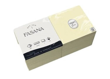 Servietter Fasana 1/4 Fold 3-Lags Creme 24Cm 4X250stk Servietter Fasana 1/4 Fold 3-Lags Creme 24Cm 4X250stk